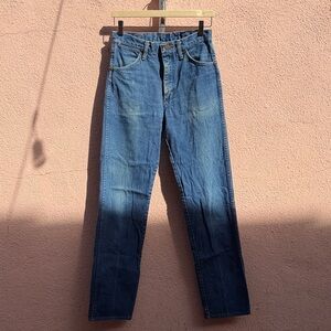 Classic Women’s Wrangler Blue Denim Jeans